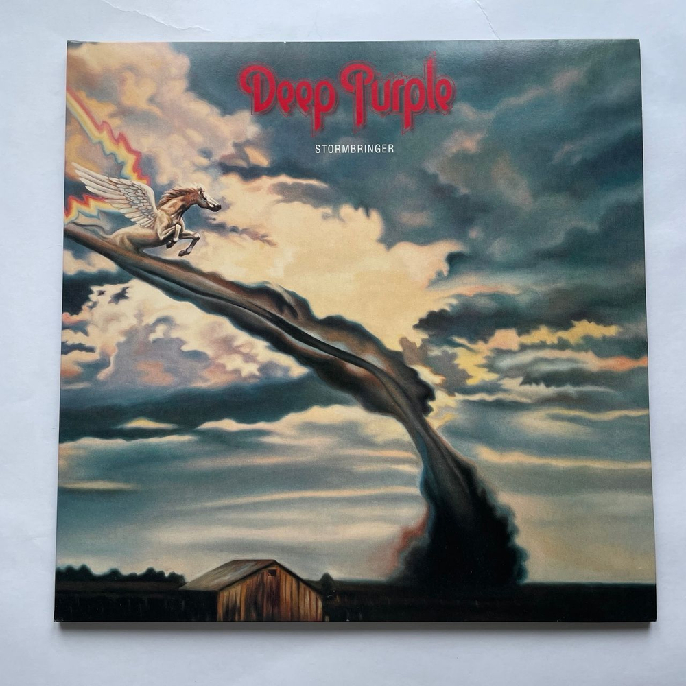 Винтажная виниловая пластинка LP Deep Purple Stormbringer (Англия 2009)