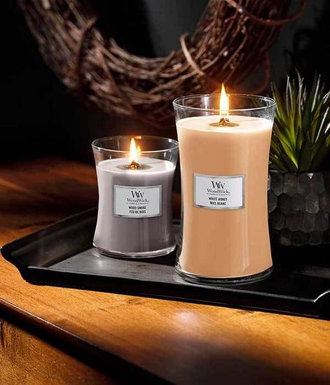 Древесный дым, ароматическая свеча, WoodWick