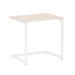 Home Office Стол письменный VR.SP-2-78 Денвер Светлый/Металл Белый 780*600*750