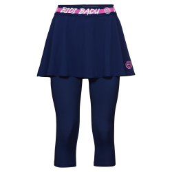 Женская теннисная юбка BIDI BADU Faida Tech Scapri Women - Dark Blue, Pink