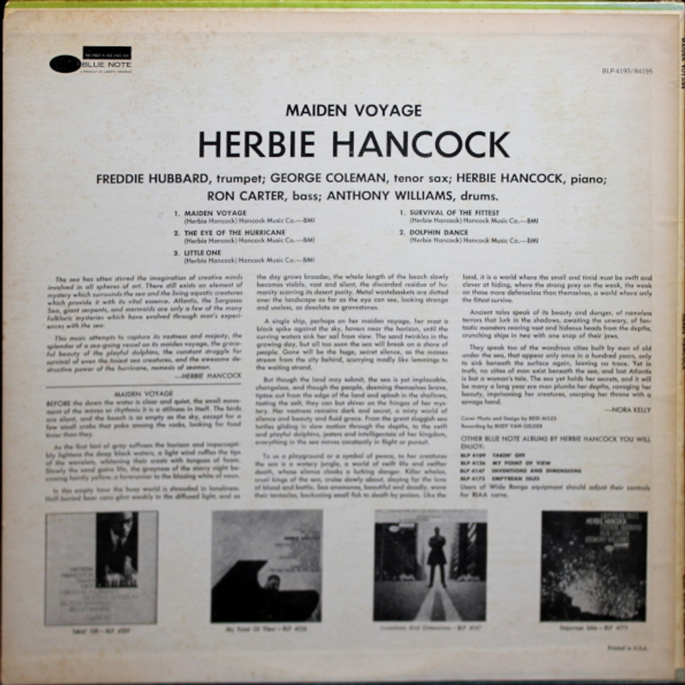 Herbie Hancock / Maiden Voyage (LP)