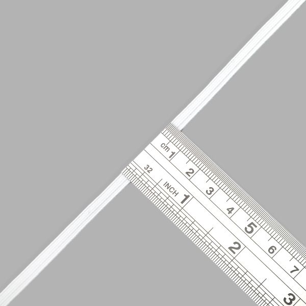 Резинка бельевая (стандартная) 5.0 мм / 100 метров, белый, 557280