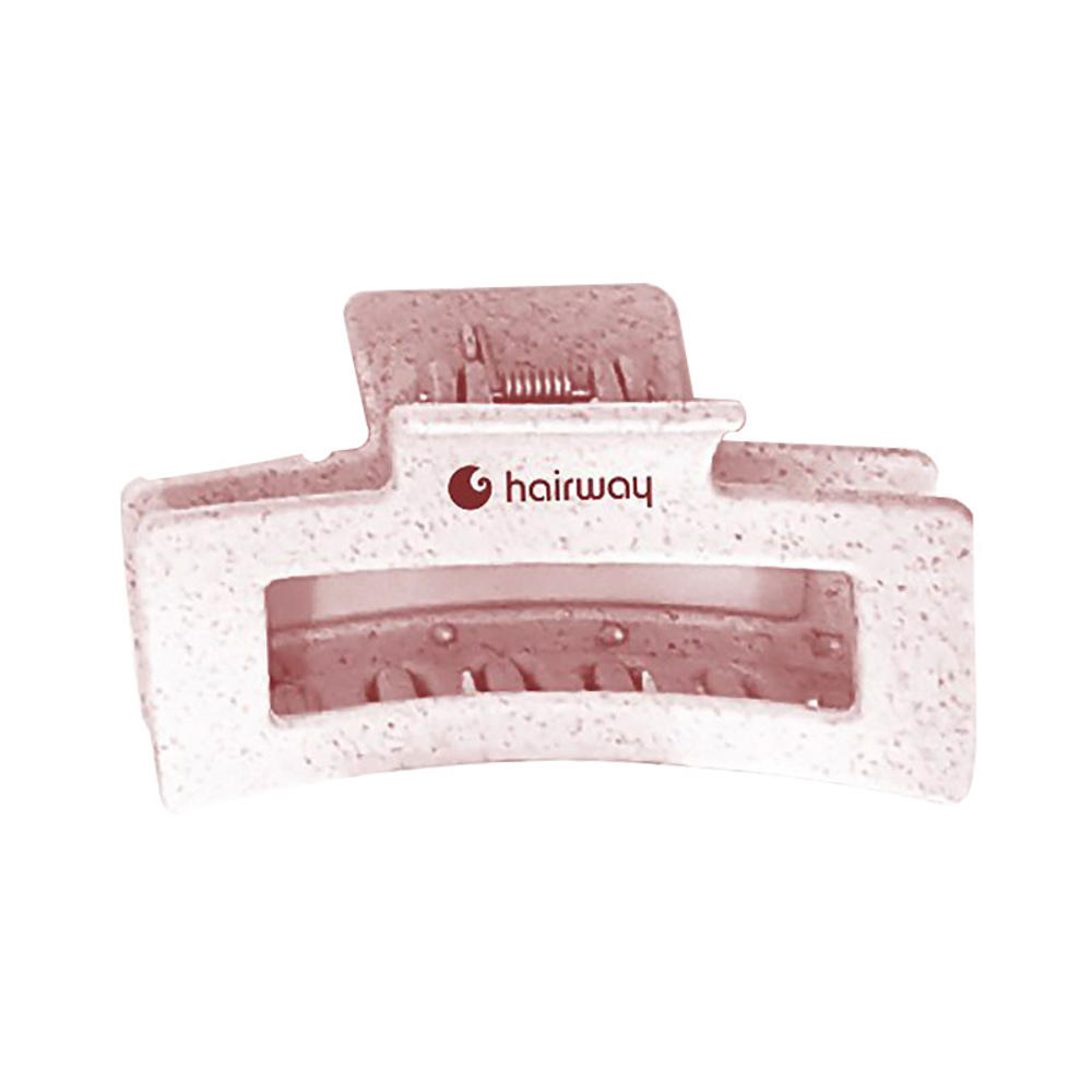 Зажим для волос Hairway Ecoline 85 мм, персиковый, 42047-20