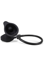 Вагинальная помпа с вибрацией Vibrating Vagina Pump (7 режимов) (Цвет: черный)