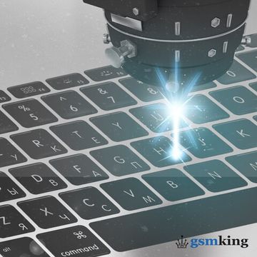 Гравировка клавиатуры Apple  MacBook