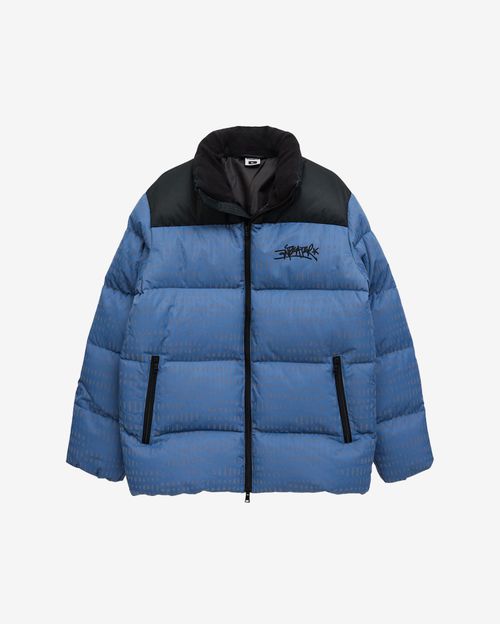 Пуховик Anteater Downjacket RF Print синий