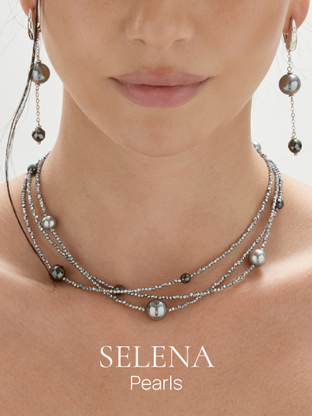91003712 Колье Selena Pearls