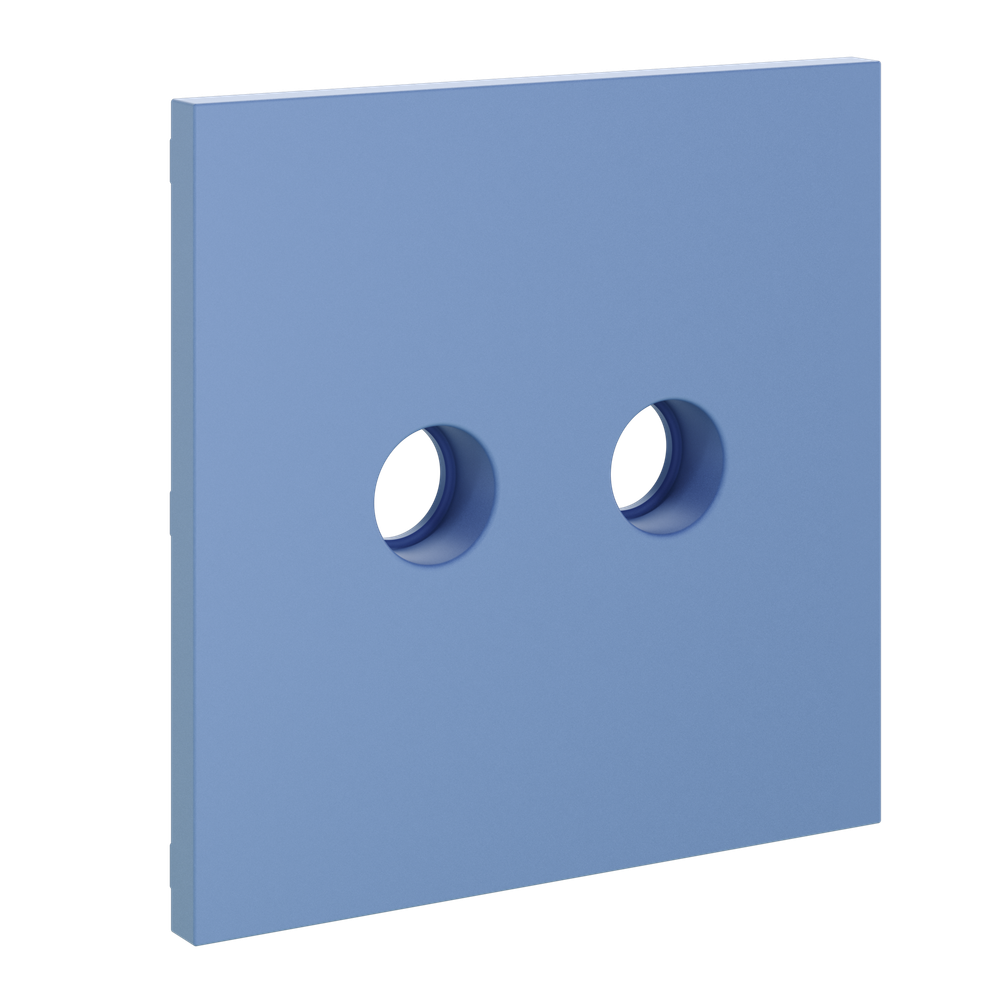 Накладка для розетки телевизионной оконечной TV+SAT, S70 (деним)