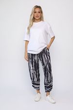 Брюки бохо (синие/полоска) Б13703-10М LT Collection