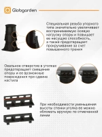Регулируемая опора для лаг Professional OV-1 (69-120 мм) (с вершиной)-16шт