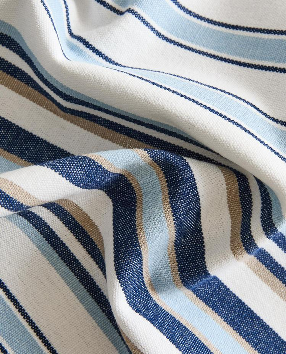 ZARA HOME НАБОР САЛФЕТОК В АСИММЕТРИЧНУЮ ПОЛОСКУ (2 ШТ.), СИНИЙ