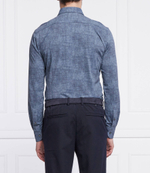 рубашка p-hank-kent-214 BOSS BLACK - темно-синий(50464821)