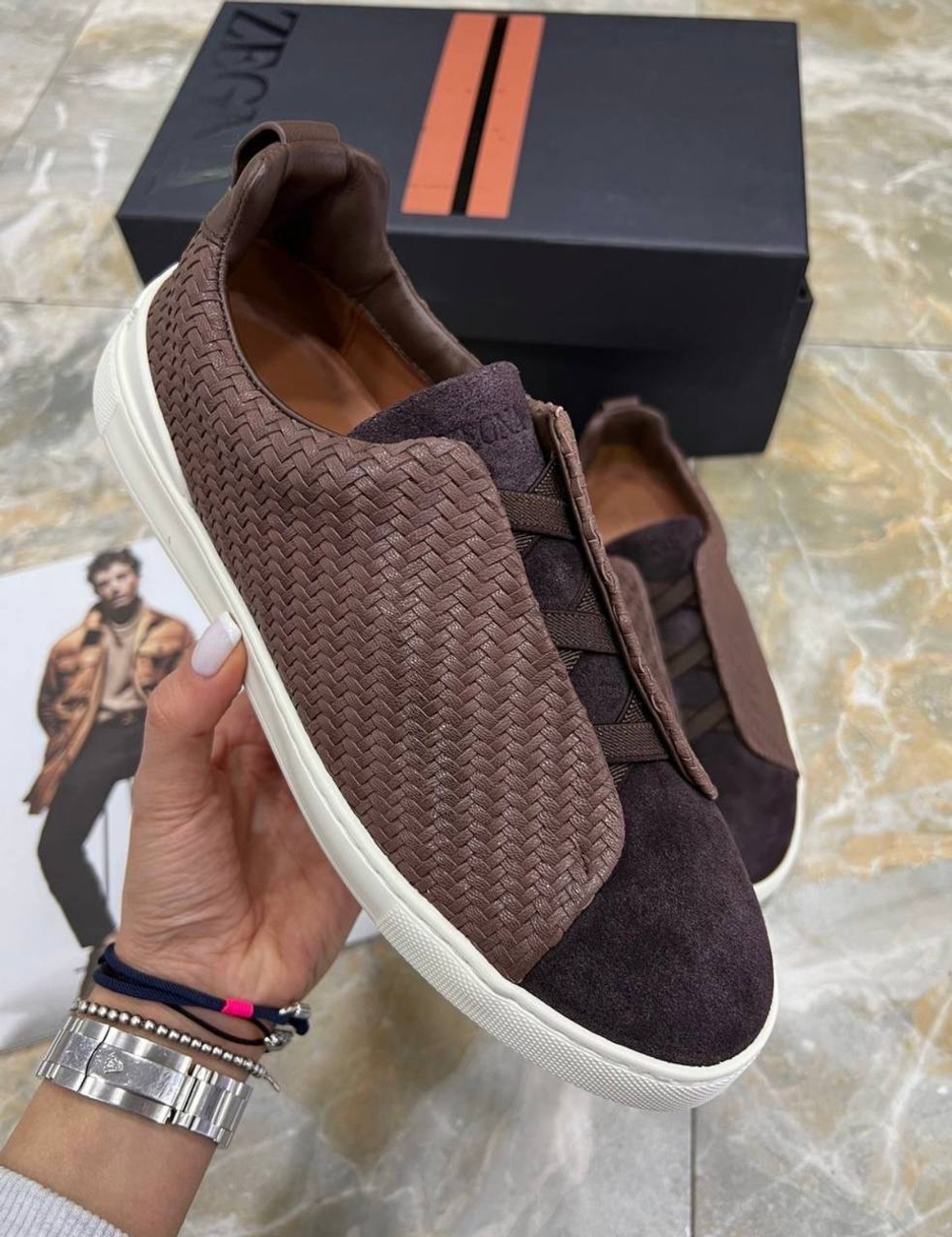 Кеды Zegna