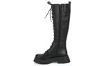 SAM EDELMAN By Circus Lilah PU Knight High Boots Women"s Black