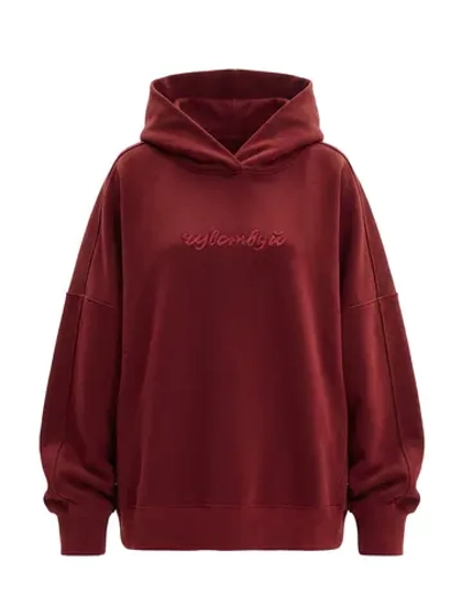 Худи ЧУВСТВУЙ, бордовый