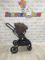 Коляска прогулочная Happy Baby Luna 360 Dark Grey