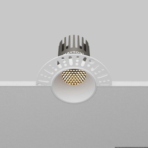 Встраиваемый светильник Maytoni Technical Downlight Dip DL119-10W-3K-TRS-W