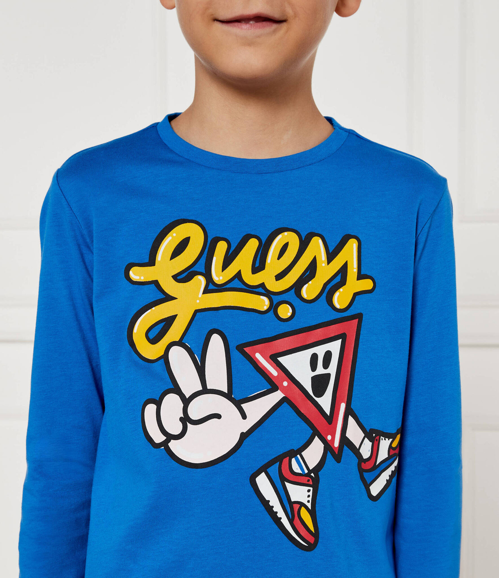 Лонгслив Guess - голубой(N4YI03 K8HM4)