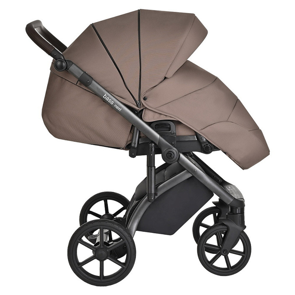 Детская коляска Roan Bass Next 2 в 1 RN231/1 Raisin Mood/Black