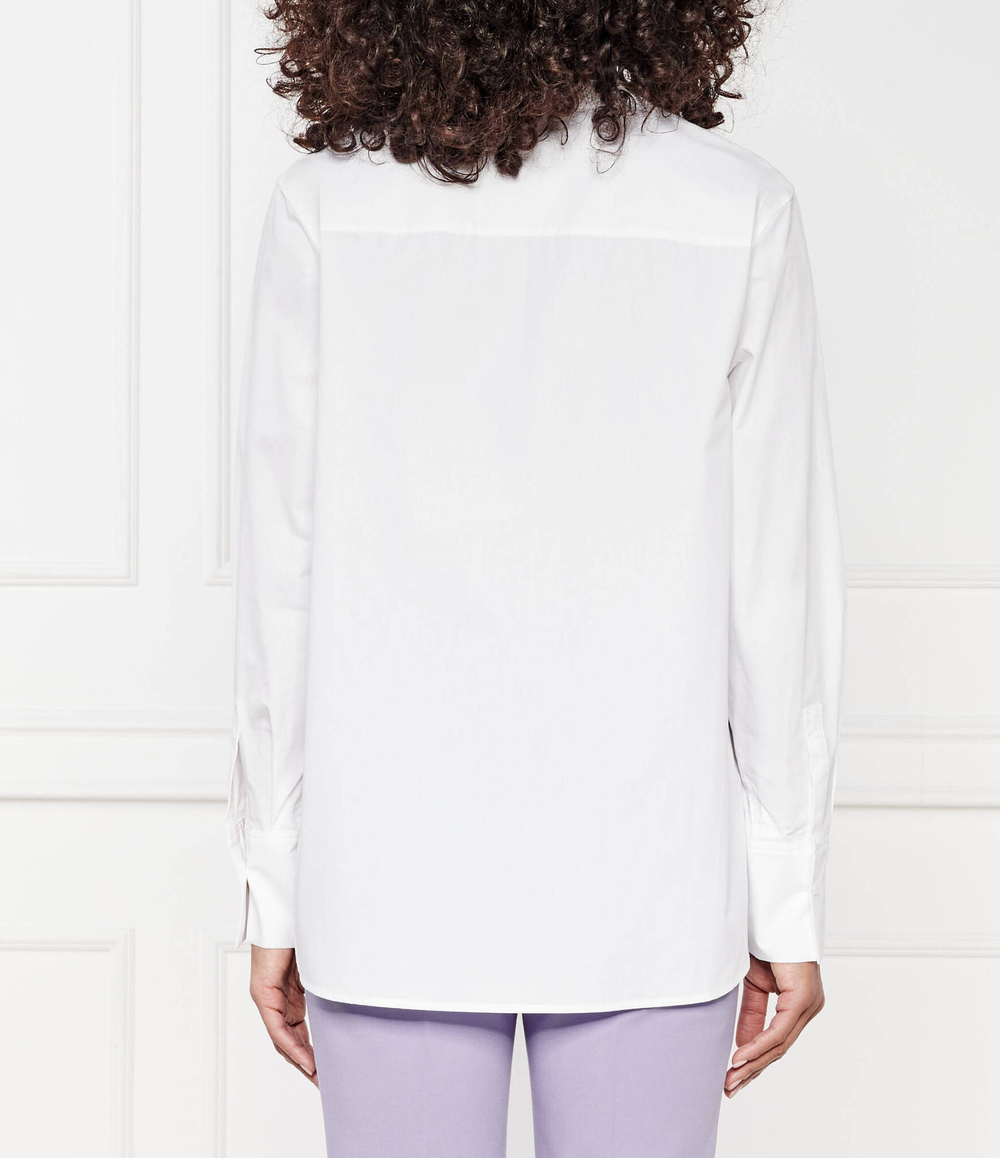 Рубашка karl hem signature shirt Karl Lagerfeld - белый(236W1606)