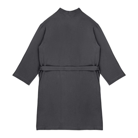 Эрин (антрацит) S (р.52-54) Халат вафельный