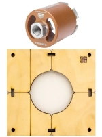 Коронка по бетону 68 мм алмазная