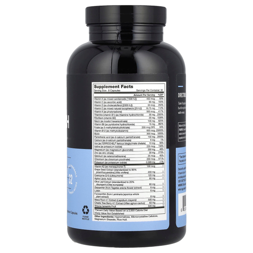 Legion Athletics, Triumph, мультивитамины для женщин, 240 вегетарианских капсул