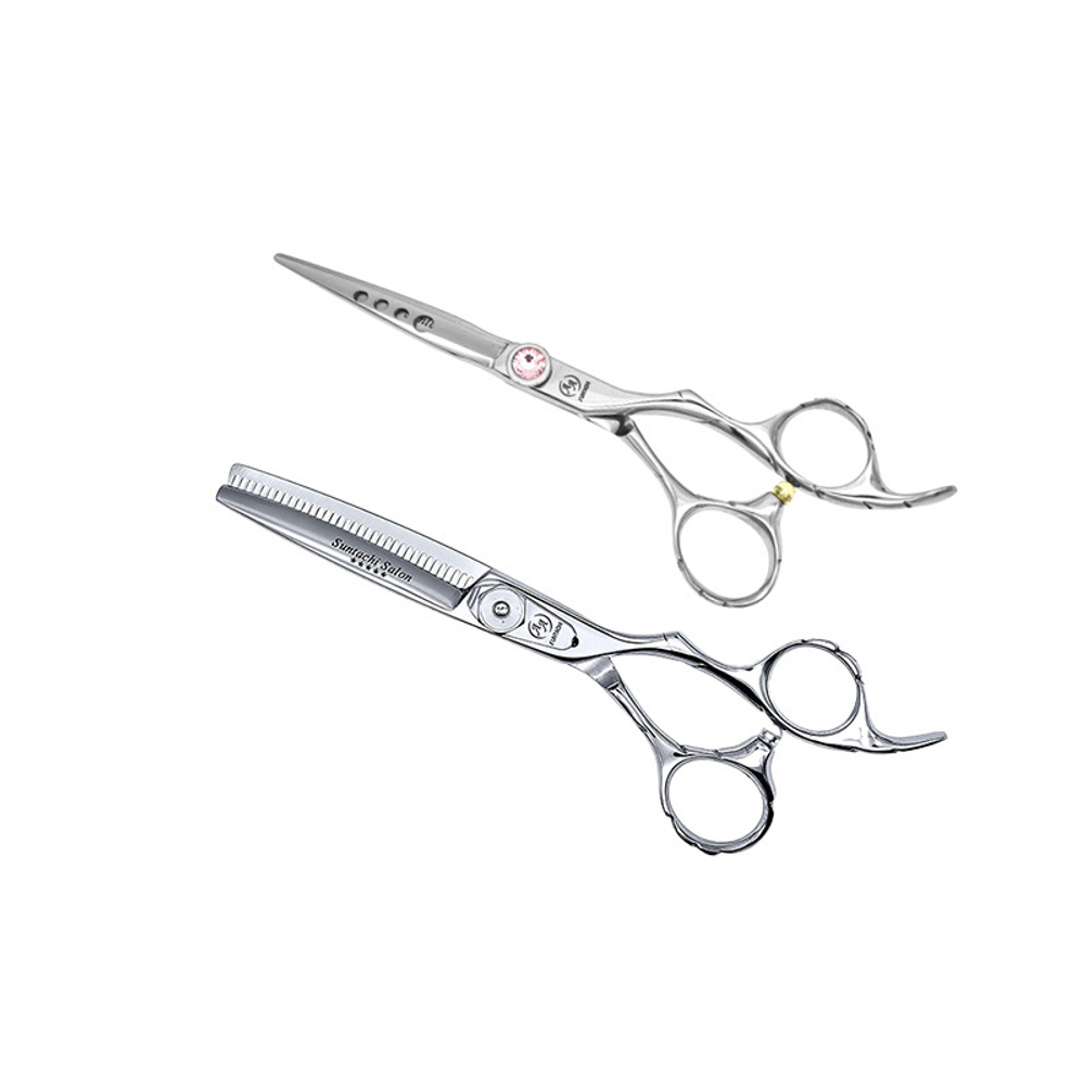Suntachi Salon комплект ножниц ZG-TOMPI-55/ZG1-R-5535 5 класс ✅ Оригинал