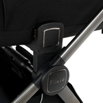 Детская коляска Pituso Teffy 4 в 1 с автокреслом Baesa Black с базой Caviar Black/Graphite