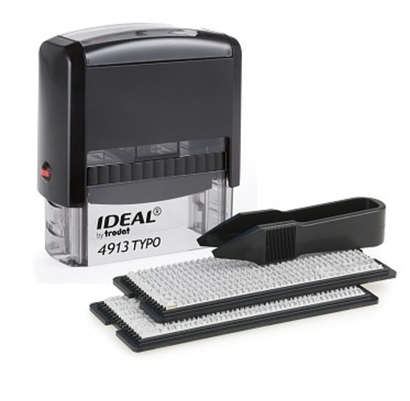 Ideal 4913 typo самонаборный штамп 58х22мм, 5 строк