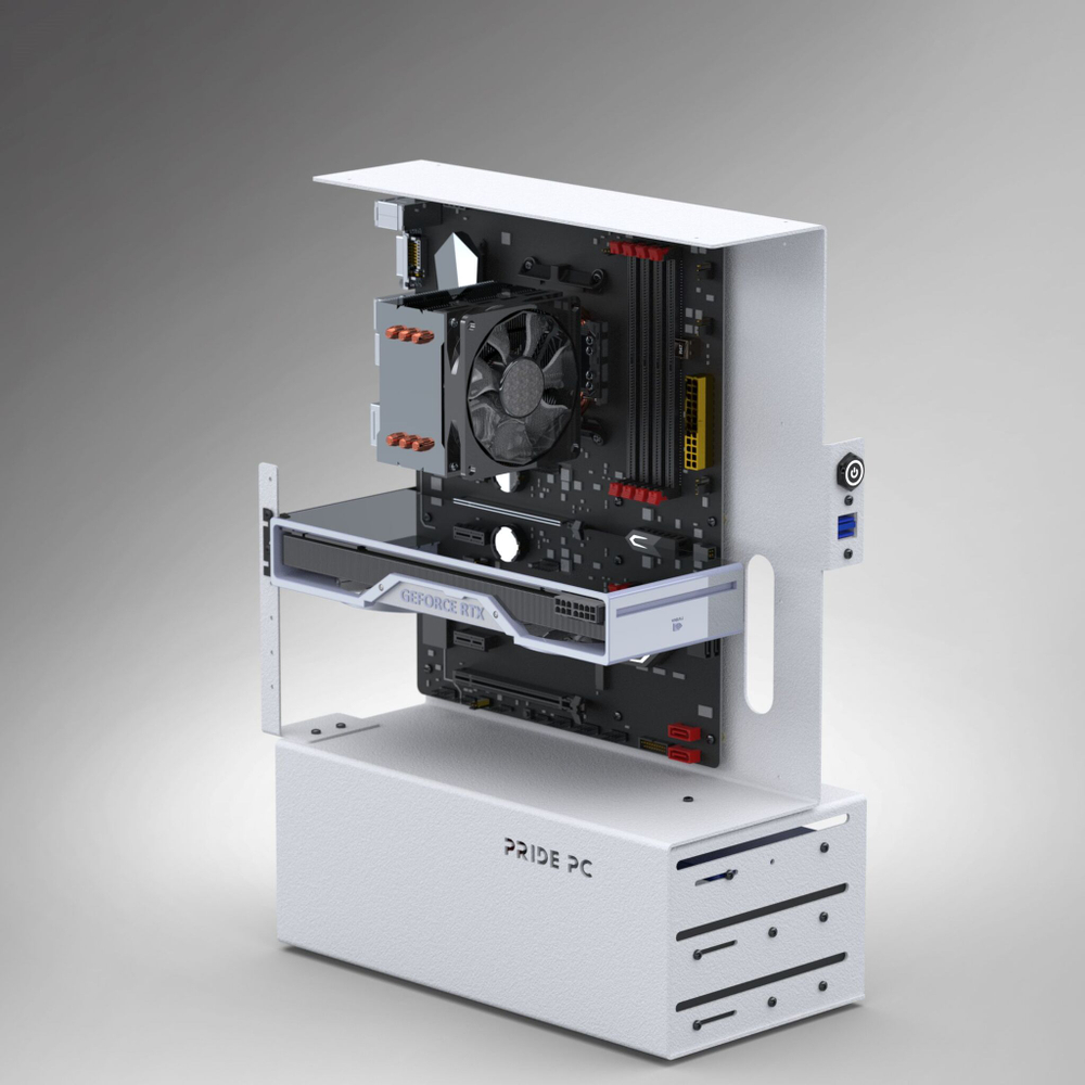 Компьютерный корпус PridePC 1406211 LITE/ Открытый стенд/ Открытый корпус