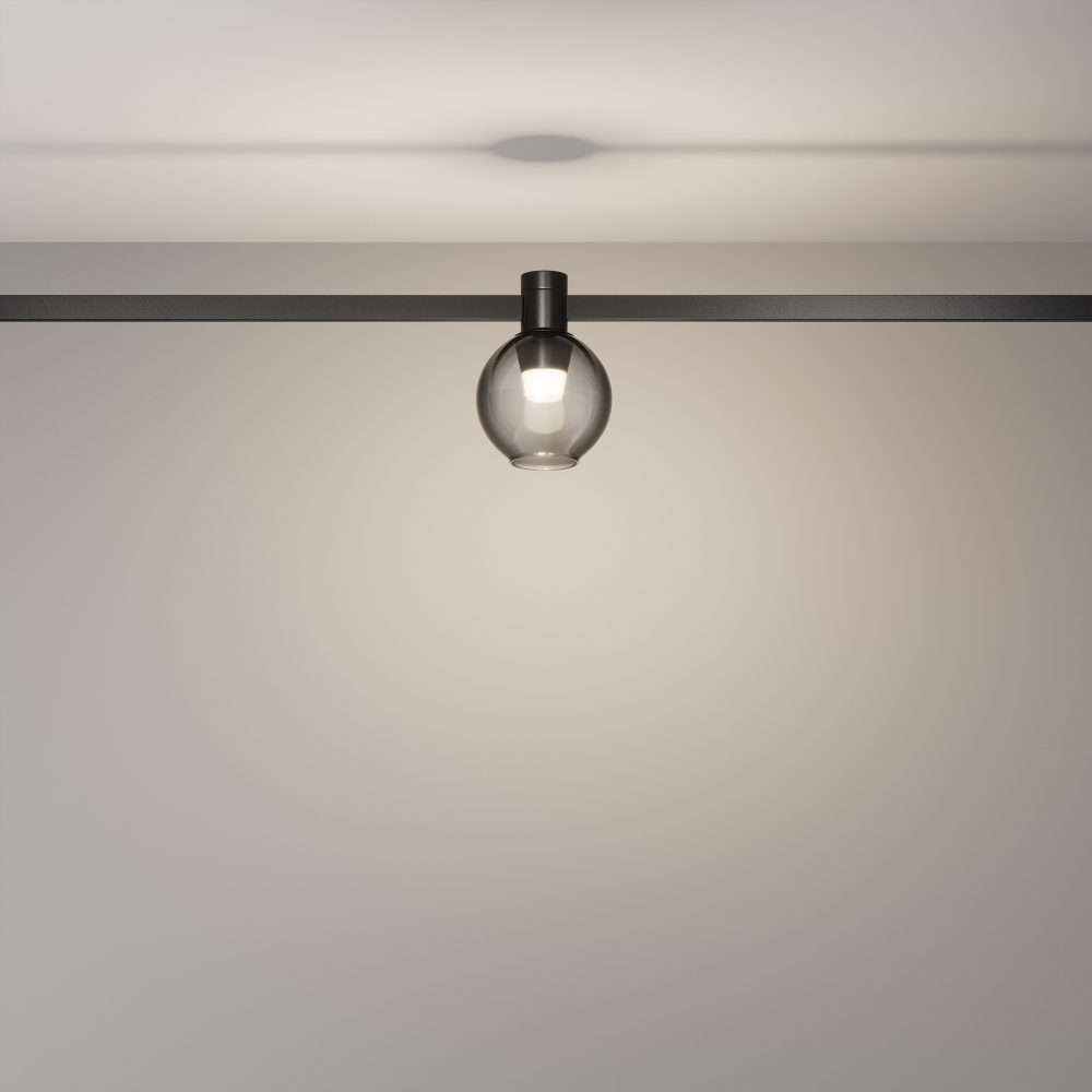 Магнитный трековый светильник Maytoni FLARITY Bubble TR148-1-3W4K-B