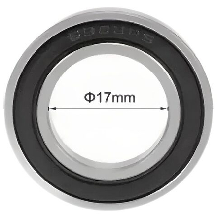 Подшипник 6903 2RS (17-30-7мм)