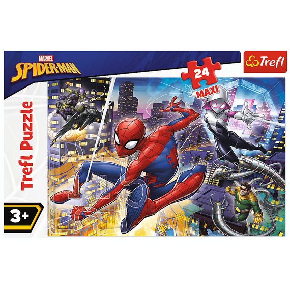 Puzzle &quot;24 Maxi&quot; - Fearless Spider-Man / Disney Marvel Spiderman