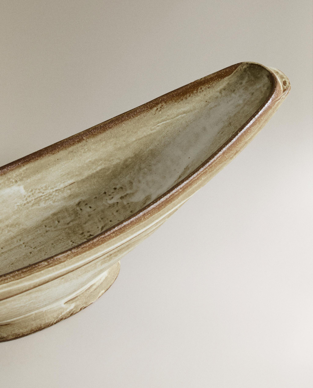 Zara Home Предмет декора из керамики, цвет песочный, 41 см