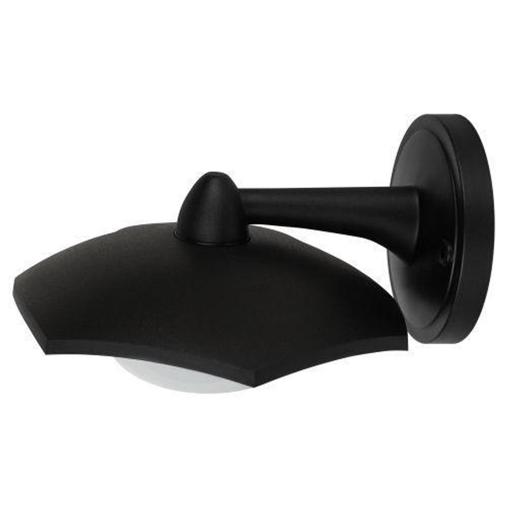 Светильник светодиодный садово-парковый ДБУ 07-8-007 Дели 5 8Вт 3000К IP44 6 гранный настенный черн. Эра Б0064316