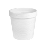 Кашпо "Терра" (1,1л) Цв. Белый