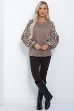 Джемпер Василиса (коричневый) Б12249-30 LT Collection