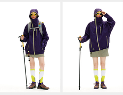 Куртка Nothomme Blue Three-Proof Hiking Jacket Ningye Purple