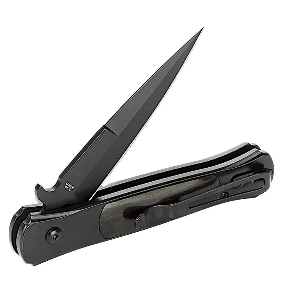 Нож Ganzo G707 440C (58-60 HRC) Выкидной с фиксацией * -