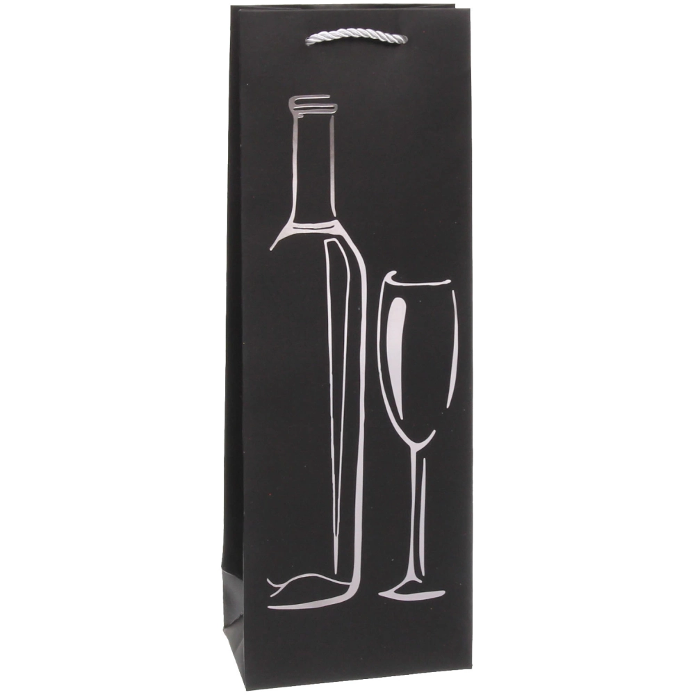 Пакет под бутылку «Элегия» 36*12,5*8,5 см