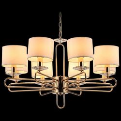 Подвесная люстра ILLUMICO  IL6196-8P-17 GD