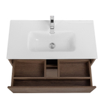 Тумба под раковину BelBagno Kraft 39 50 KRAFT39-500/390-2C-PIA-RT Rovere Tabacco