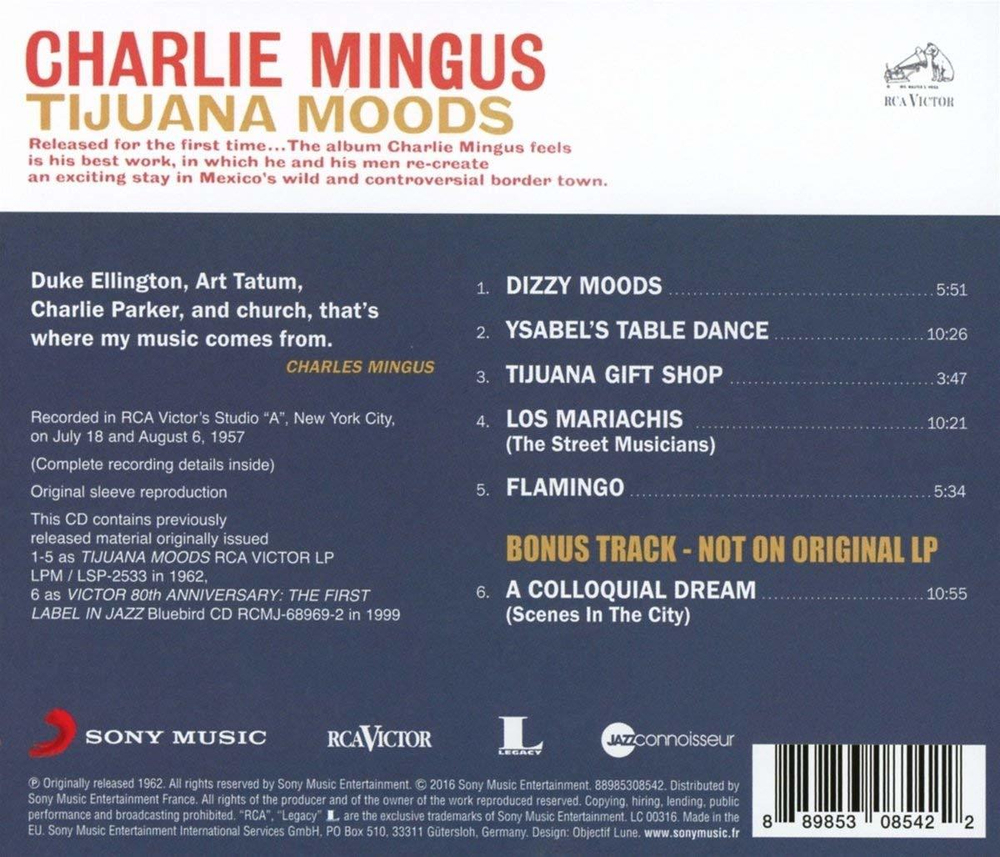 Charles Mingus / Tijuana Moods (CD)
