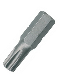 Бита TORX T15Hх25мм с отверстием,1/4''(20шт/уп) RockForce RF-1272515