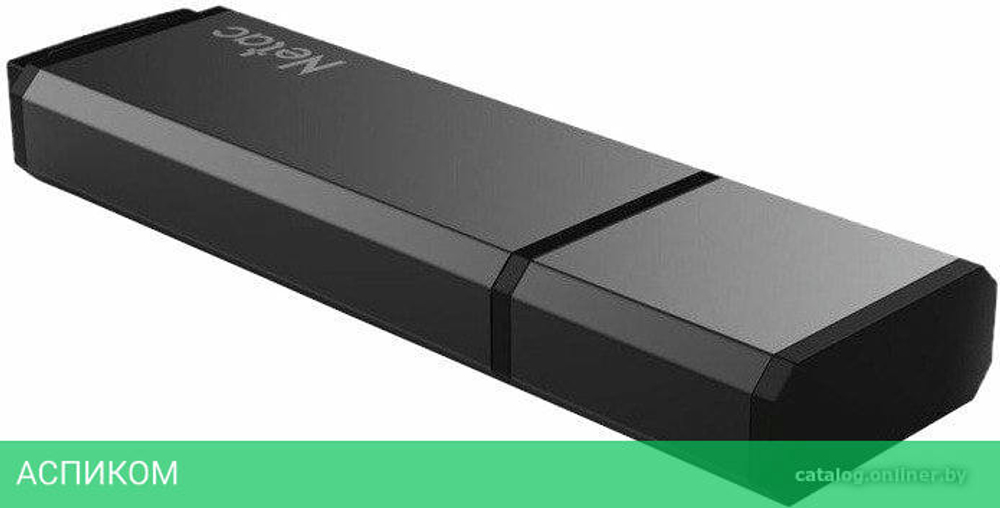 USB Flash-накопитель Netac U351 16Gb серый (NT03U351N-016G-20BK)