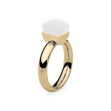 Кольцо Qudo FIRENZE 16.5 (G) White 107001/40-5420 16.5 размер 16,5