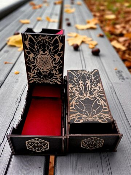 Dice Tower «Бабочка 2» — дерево
