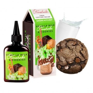 Жидкость Smoke Kitchen Overshake (100 мл, 3 мг) Vanilla Milk & Cookies