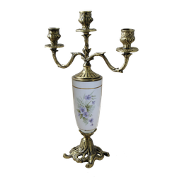 Bello De Bronze Канделябр Триумфато 3-х рожковый, антик